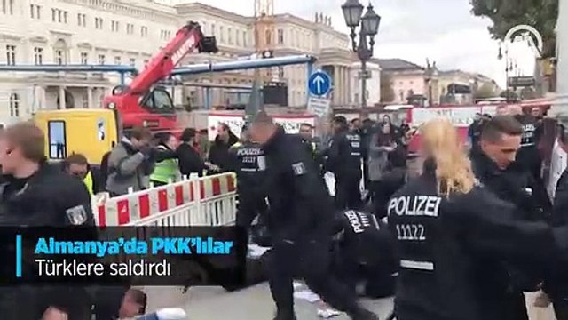 Almanya'da PKK'lılar Türklere saldırdı