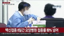 백신접종 8일간 요양병원 접종률 80% 넘어