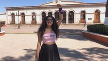 Mexicana pide justicia por las mujeres desaparecidas a ritmo de rap