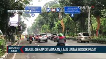 Ganjil Genap Ditiadakan, Lalu Lintas Bogor Padat