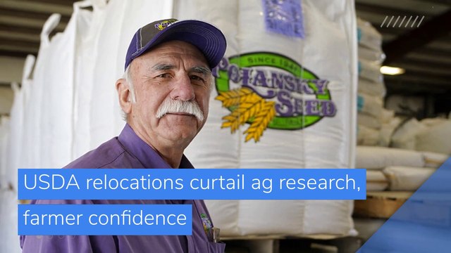 USDA relocations curtail ag research, farmer confidence, and other top stories in business from March 07, 2021.