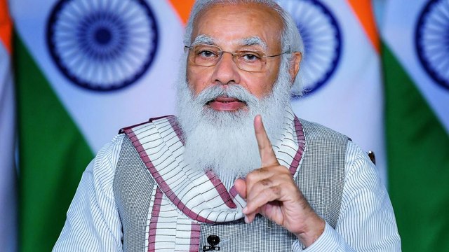 BJP workers reaching Brigade ground with cutout & posters
