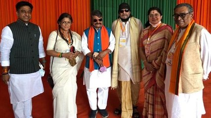 Bengal Assembly elections: Mithun Chakraborty joins BJP