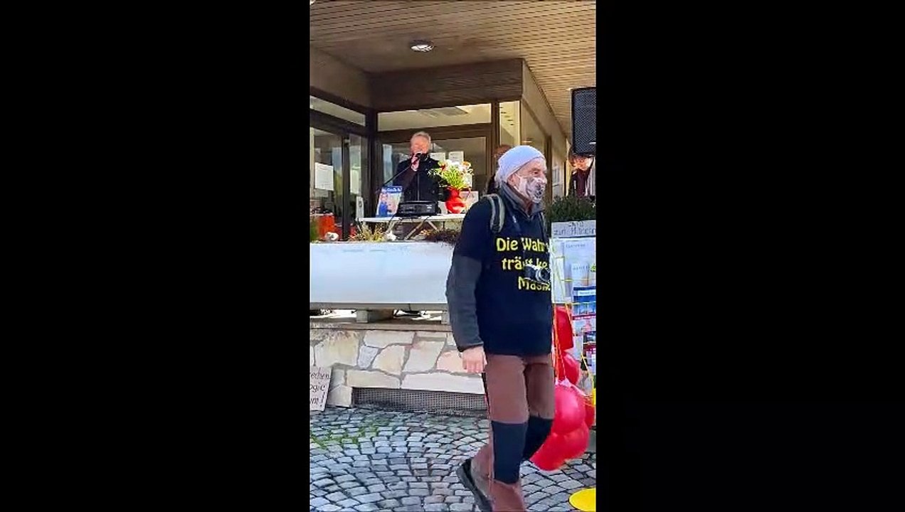 Arnstein Demonstration am 6.3.2021