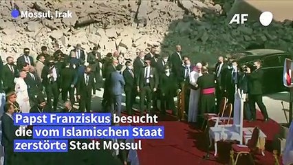 Irak: Papst besucht vom IS zerstörtes Mossul