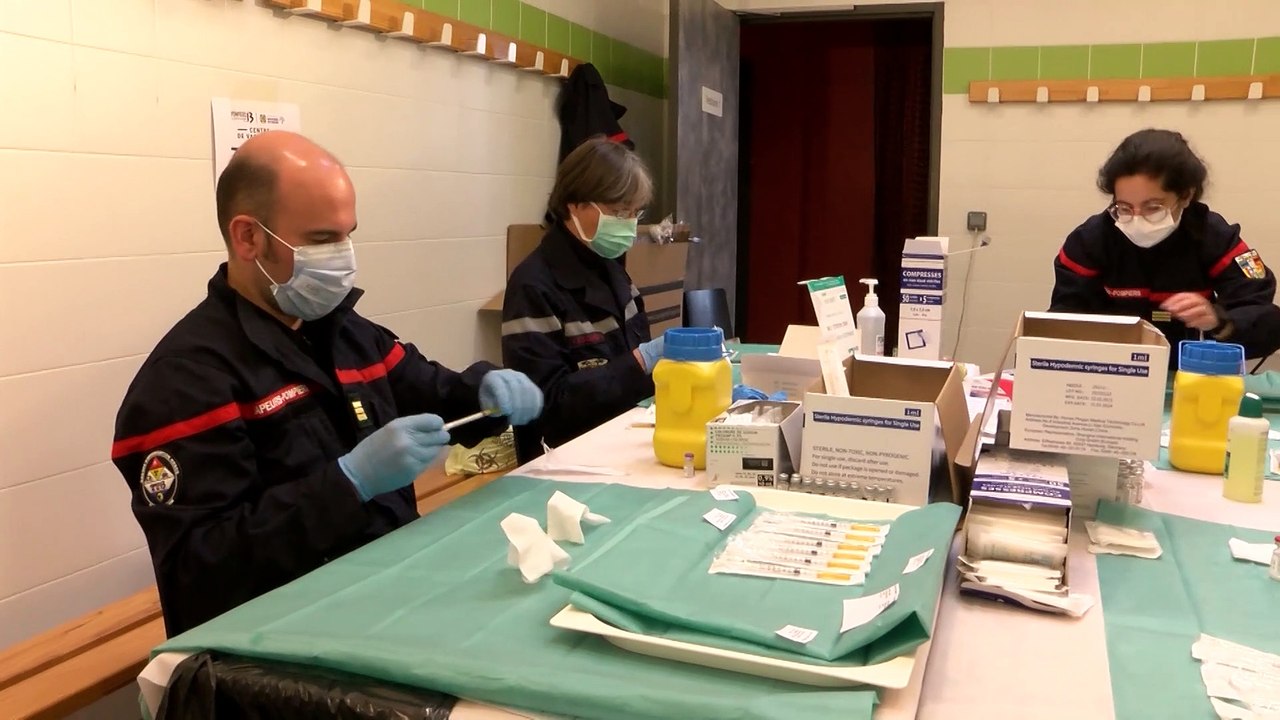 Vaccination de masse par les pompiers : comme une évidence...