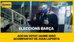 ELECCIONS BARÇA | Així ha votat Jaume Giró acompanyat de Joan Laporta