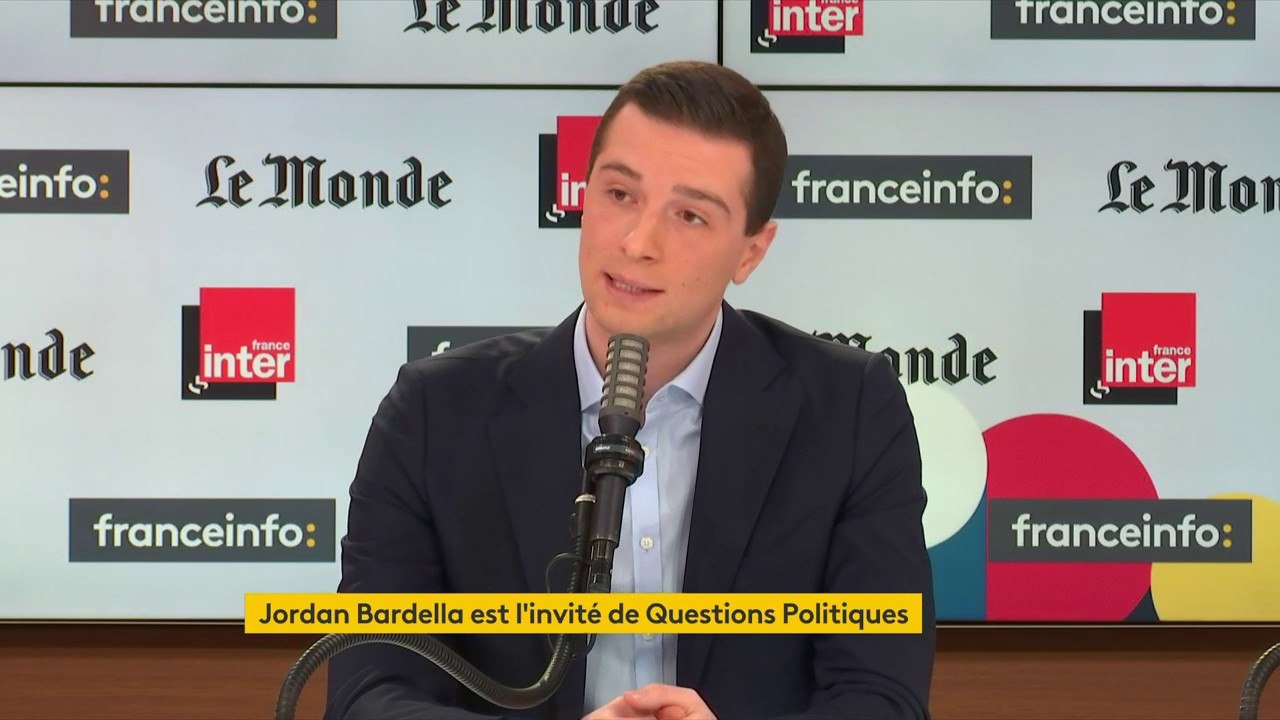 Jordan Bardella : "Nos concitoyens sont encerclés par l'insécurité"