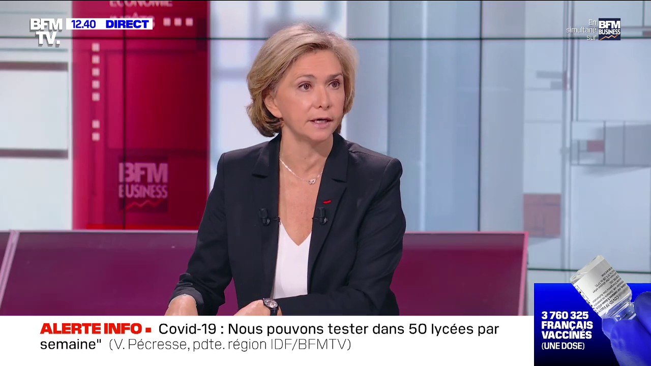 Valérie Pécresse sur les établissements scolaires: "Il faut les laisser ouverts"