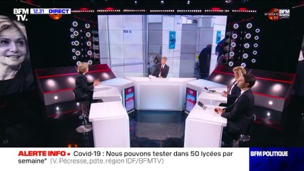 Covid-19 : "Il faut télétravailler au maximum pour éviter de confiner le week-end", Valérie Pécresse