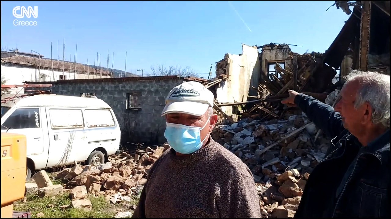 Μεγάλες ζημιές στο Μεσοχώρι Νο 2. Σεισμος 3ος 2021