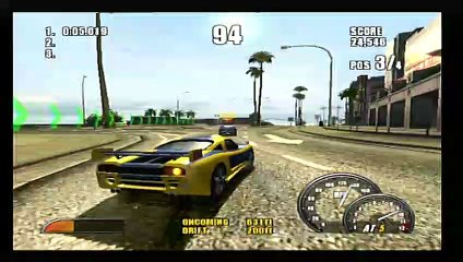 Burnout 2 Racing in Big Surf Shores
