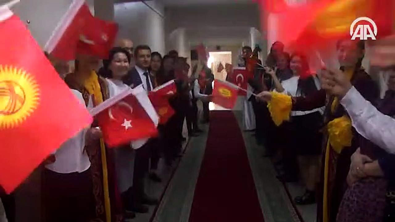 TİKA Kırgızistan'da Türk Dili ve Kültür Merkezi kurdu