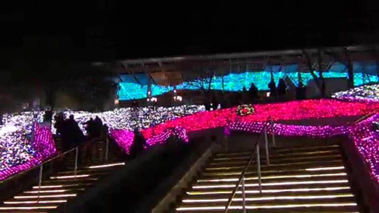 西武園ゆうえんち「想像を絶するイルミ」