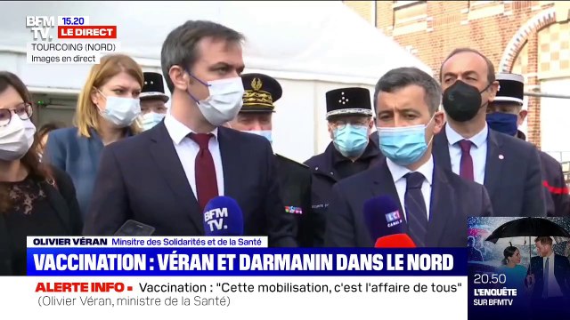 Olivier Véran: Lorsqu'il y a suffisamment de vaccins pour justifier d'ouvrir des centres le week-end, nous le faisons