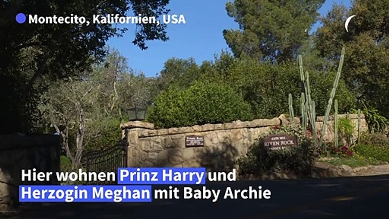 So leben Harry und Meghan in Kalifornien