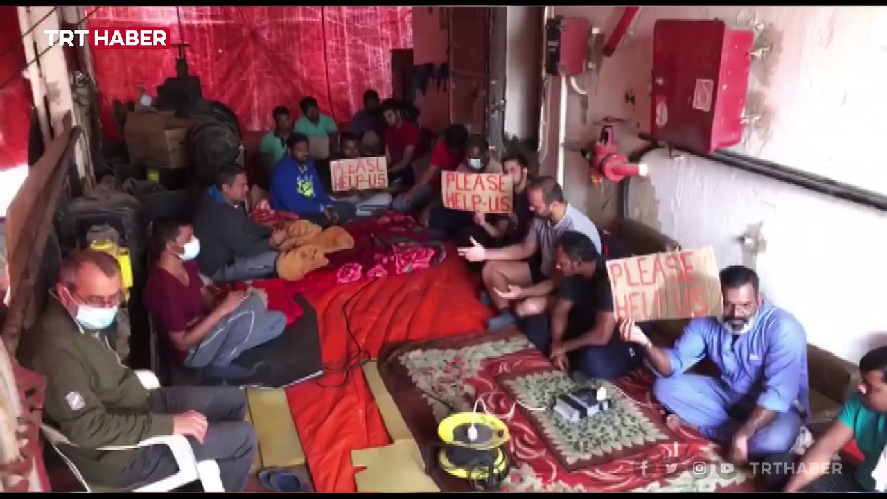 17 aydır gemide mahsur kalan Türk kaptan: Dayanacak gücüm kalmadı