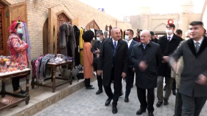 - Bakan Çavuşoğlu, Özbekistan'ın tarihi Hive kentini ziyaret etti