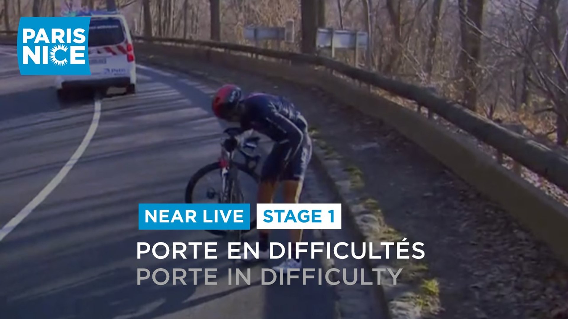ParisNice2021 - Étape 1 / Stage 1 - Porte en difficulté / Porte in difficulty
