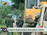 ESCUDO BOLIVARIANO | Bloqueo e inhabilitación de pasos ilegales en el estado Táchira