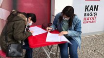 EDİRNE - Öğrenim gören 70 yabancı öğrenci kan bağışında bulundu
