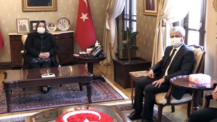 HATAY - Aile Çalışma ve Sosyal Hizmetler Bakanı Selçuk, ziyaretler gerçekleştirdi