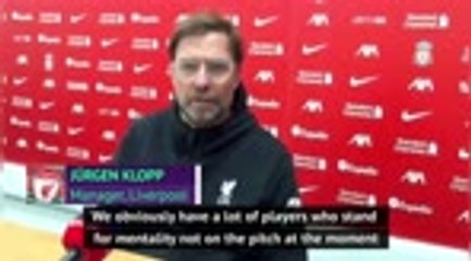 Download Video: Klopp admits Liverpool's mentality is not what it was