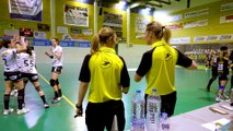 Mathilde Duée et Clementine Leclercq, arbitres de handball, 