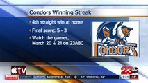 Condors winning streak