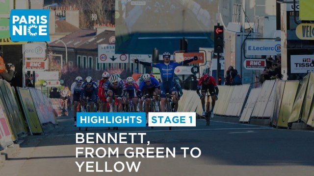 #ParisNice2021 - Stage 1 - Saint-Cyr-l'École / Saint-Cyr-l'École - Benett, from green to yellow