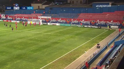 Un csc et Lille ouvre le score face au Gazélec