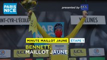 #ParisNice2021 - Étape 1 / Stage 1 - Minute Maillot Jaune LCL / Yellow Jersey