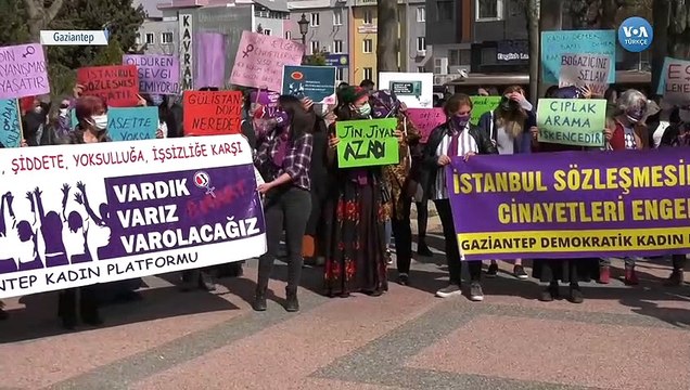 Gaziantep’te 8 Mart Kadınlar Günü Coşkusu