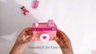 DIY paper camera notebook | paper camera gift box | camera card tutorial