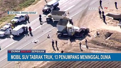 Mobil SUV Isi 25 Orang Tabrak Traktor di California AS, 13 Tewas