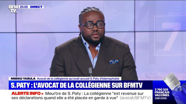 Aveux de la collégienne: Ses camarades l'ont utilisée comme porte-parole pour dénoncer le comportement de Samuel Paty, selon son avocat