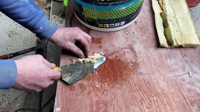 C'est comme ça qu'on mange sur un chantier