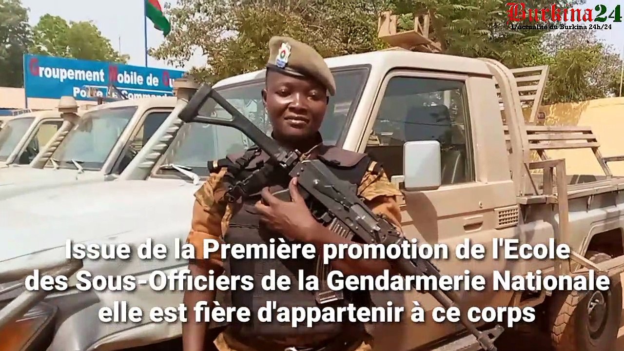 Adjudant Aline Kaboré : "J'a eu le béret de mes rêves"