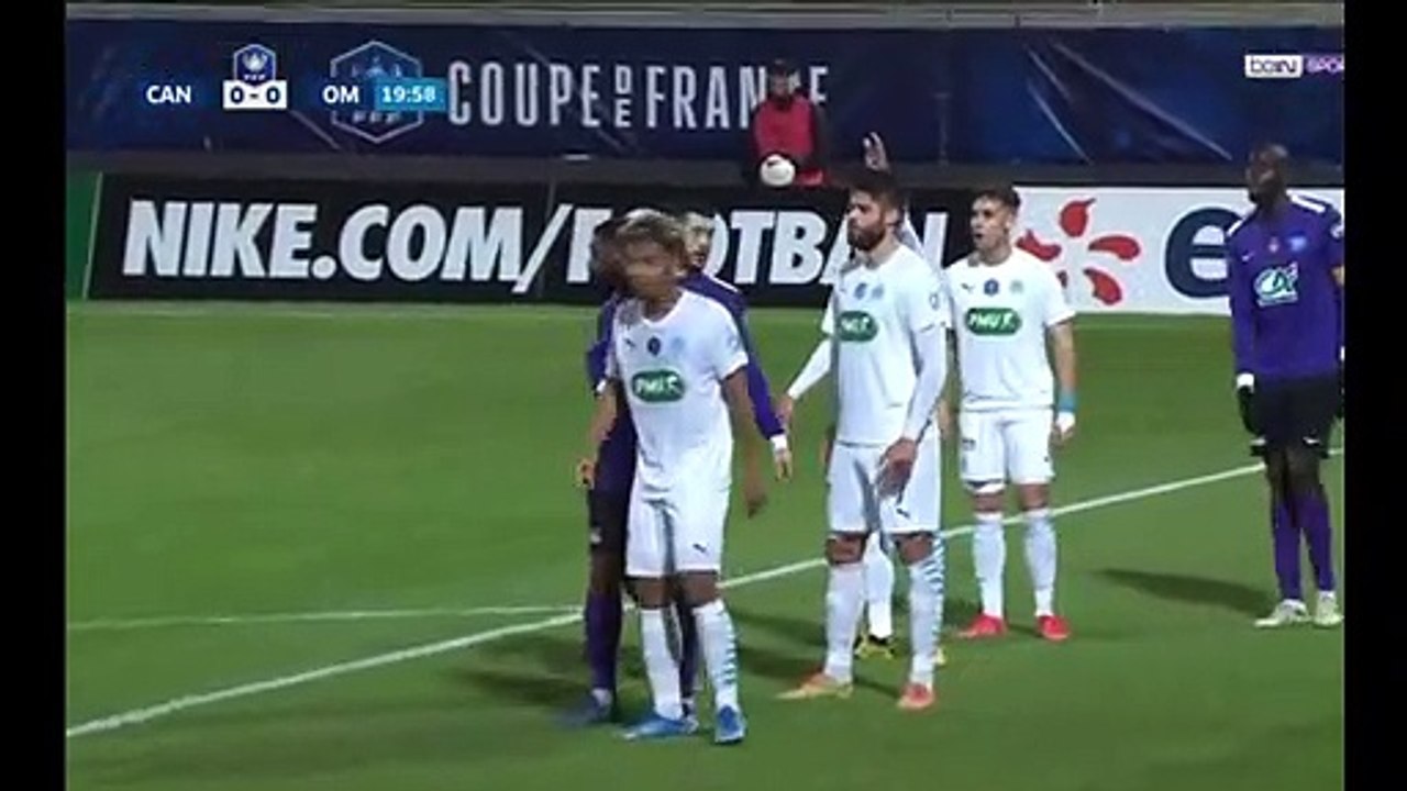 Jeremy Posterano Free-kick GOAL - Canet Roussillon 1-0 Marseille - 07.03.2021