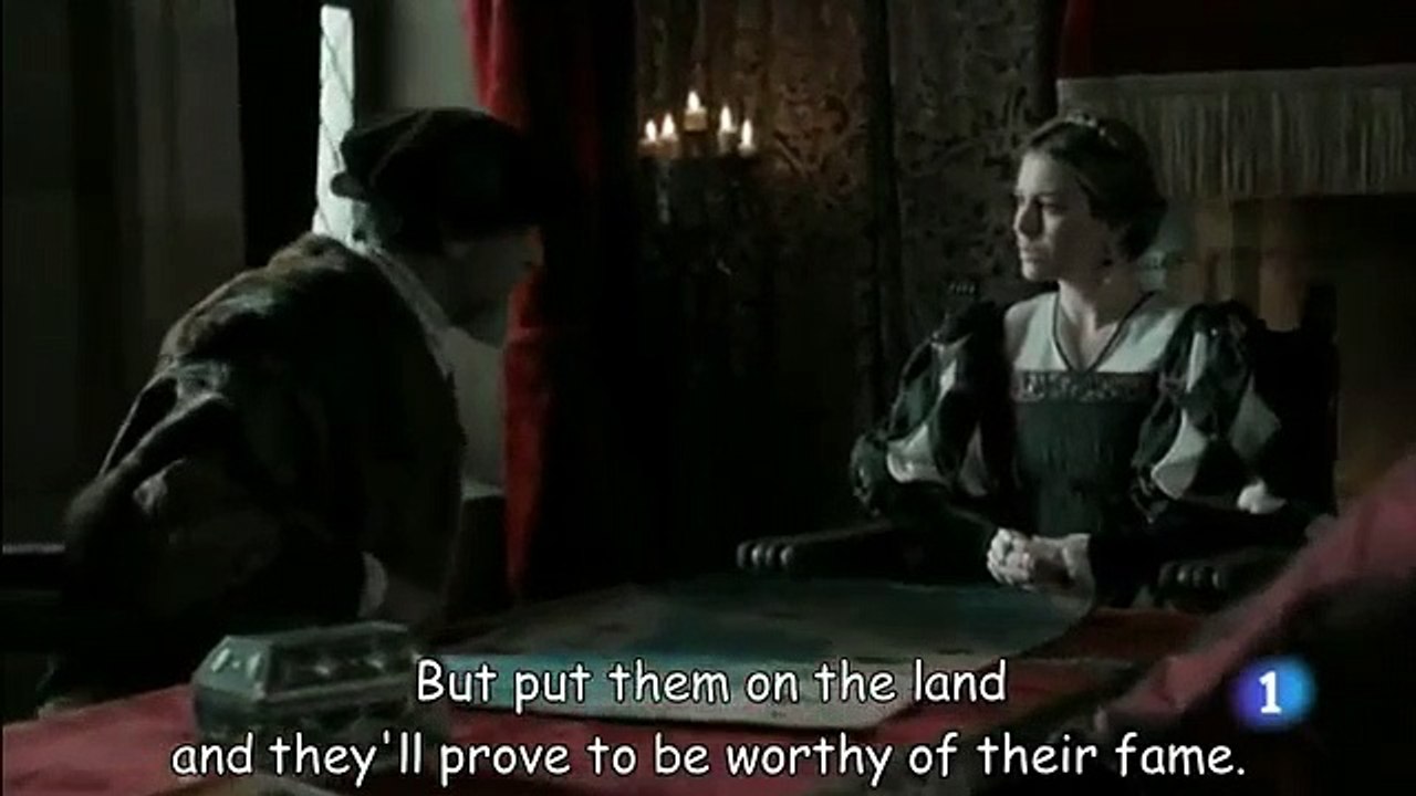 Empress Isabella is Regent of Spain (Carlos, rey emperador)