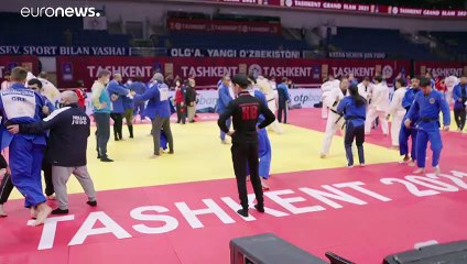 اليابان تهيمن على بطولة غراند سلام للجودو في طشقند بحصدها 9 ذهبيات