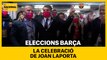 ELECCIONS BARÇA | LA CELEBRACIO DE LAPORTA COM A NOU PRESIDENT