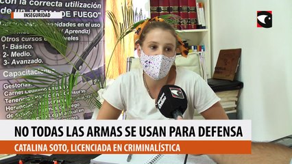 No todas las armas se usan para defensa