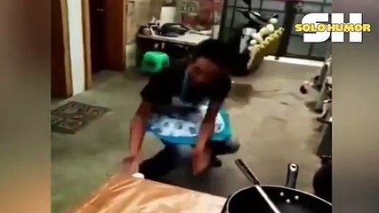 Who said that men don't know how to cook humor