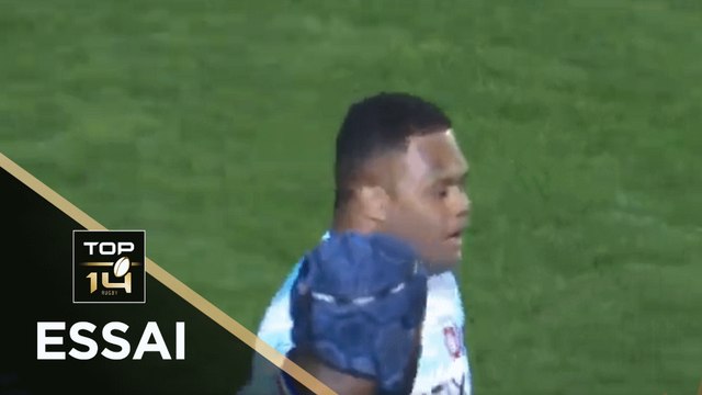 TOP 14 - Essai de Virimi VAKATAWA (R92) - Toulon - Racing 92 - J18 - Saison 2020/2021