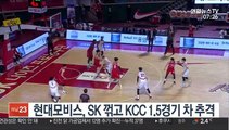 [프로농구] '장재석 23점' 현대모비스, SK 꺾고 KCC 1.5경기 차 추격