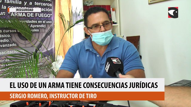 El uso de un arma tiene consecuencias jurídicas