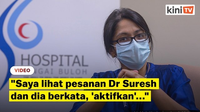 'Kami telah bersedia' - Doktor imbas rawat pesakit Covid-19 pertama