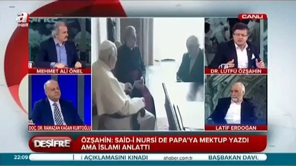 Özşahin: Papa Haçlı Seferi çağrısı yaptı