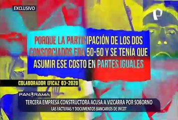 ¡Exclusivo! Tercera empresa constructora acusa a Martín Vizcarra por soborno
